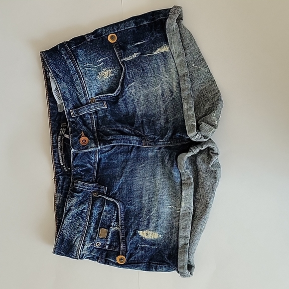 Zara Denim Rules By TRF Distressed Shorts - Picture 2 of 11